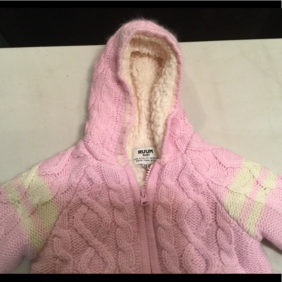 Ruum Baby Zip-Up Sweater - Picture 3 of 4